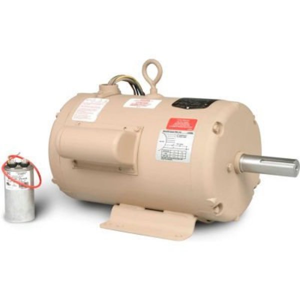 Baldor-Reliance Baldor-Reliance Motor UCLE3145, 3-4.5HP, 3450RPM, 1PH, 60HZ, 145TZ, 3540LC, TE UCLE3145